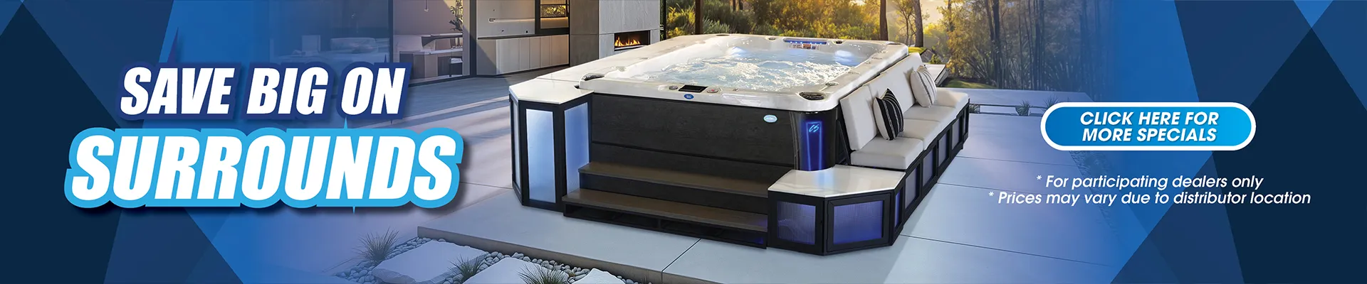 Calspas hot tub being used in a family setting - Sheridan